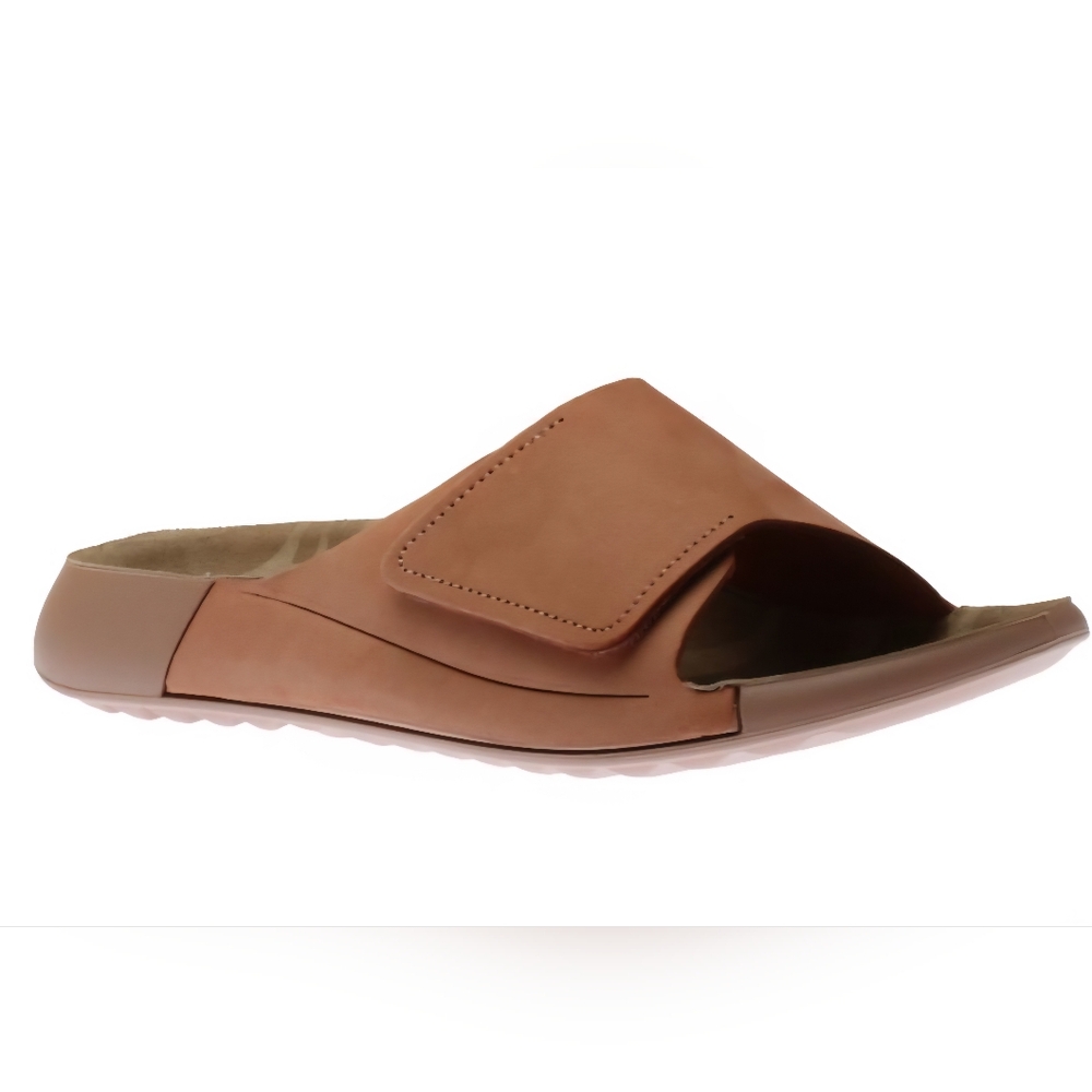 ECCO Women's 2nd Cozmo Tuscany Leather Slide Sandal